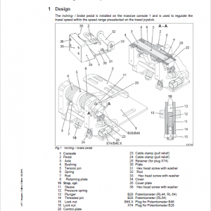 Liebherr RL 44, RL 54, RL 64 Pipe Layers Dozer Service Manual - Image 3