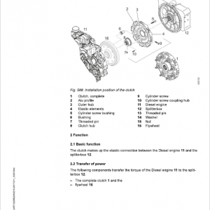 Liebherr RL 66 Pipe Layer Dozer Service Manual - Image 3