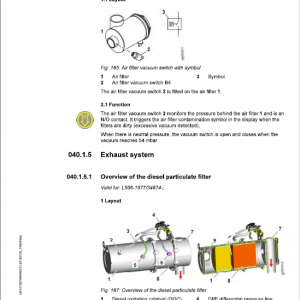 Liebherr L506 Type 1577 Wheel Loader Service Manual - Image 3