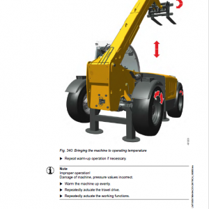 Liebherr TL441 Type 1234 Telescopic Handler Service Manual - Image 3