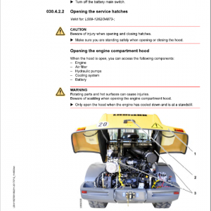 Liebherr L509 Type 1262 Wheel Loader Service Manual - Image 3