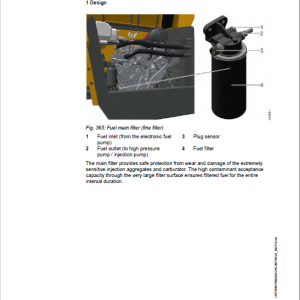 Liebherr TL436 Type 1620 Telescopic Handler Service Manual - Image 3