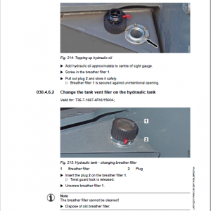 Liebherr T36-7 Telescopic Handler Service Manual - Image 3