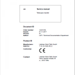 Liebherr T33-10 Telescopic Handler Service Manual - Image 3