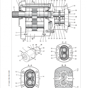 Liebherr LR 624, LR 634 Crawler Dozer Repair Service Manual - Image 4