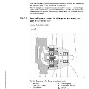 Liebherr RL 56 Pipe Layer Dozer Service Manual - Image 4