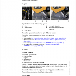 Liebherr L508 Type 1580 Wheel Loader Service Manual - Image 4