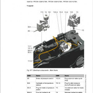 Liebherr PR 726 Crawler Dozer Repair Service Manual - Image 4