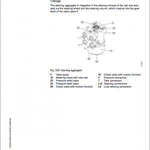 Liebherr TL432 Type 1483 Telescopic Handler Service Manual - Image 4