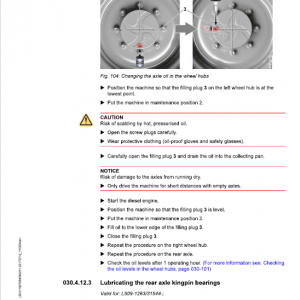 Liebherr L509 Type 1263 Wheel Loader Service Manual - Image 4