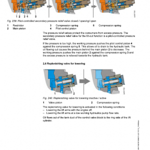 Liebherr L507 Type 1259 Wheel Loader Service Manual - Image 5