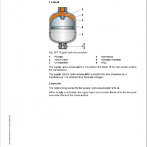 Liebherr L566 Type 1168 Wheel Loader Service Manual - Image 5