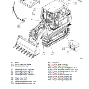 Liebherr LR 614 Crawler Dozer Repair Service Manual - Image 5