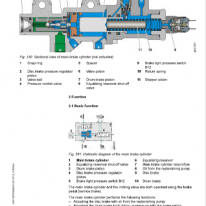 Liebherr L507 Type 1260 Wheel Loader Service Manual - Image 5