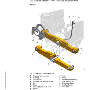 Liebherr PR 726 Crawler Dozer Repair Service Manual - Image 5