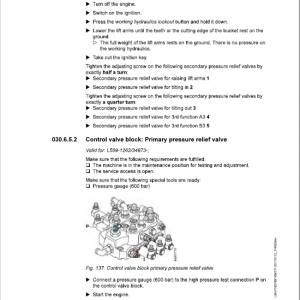 Liebherr L509 Type 1262 Wheel Loader Service Manual - Image 5