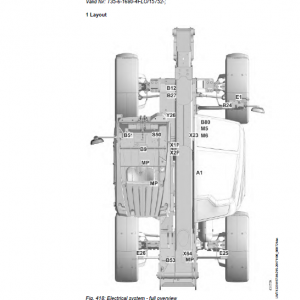 Liebherr T35-6 Telescopic Handler Service Manual - Image 5