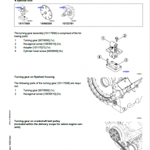 Liebherr D9512 A7, D9512 A7-00 Engine Service Manual - Image 4