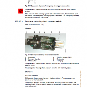 Liebherr L538 Type 1268 Wheel Loader Service Manual - Image 5