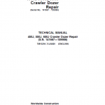 John Deere 450J, 550J, 650J Crawler Dozer Service Manual (SN. from 141667-159986)