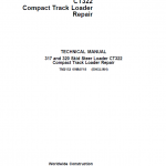 John Deere 317, 320 Skid Steer Loader Service Manual (TM2151 & TM2152)