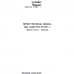 John Deere 444J Loader Service Manual (SN. after 611275)