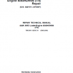 John Deere 444K 4WD Loader Engine 4045HDW56 iT4 Service Manual (SN. 642101 - 670307)