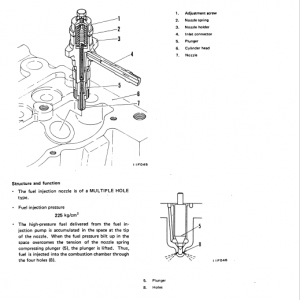 Komatsu 4D105-3, S4D105-3 Diesel Engine Service Manual - Image 4