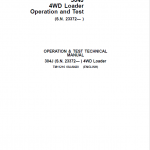 John Deere 304J 4WD Loader Technical Manual (SN. from 23372) - Image 2