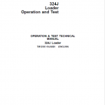 John Deere 324J Loader Repair Technical Manual - Image 2