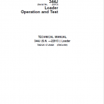 John Deere 344J Loader Repair Technical Manual (SN. before 22913) - Image 2