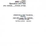 John Deere 524K 4WD Loader Technical Manual (SN. F670307 - F677548) - Image 2