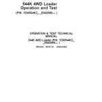 John Deere 544K 4WD Loader Technical Manual (SN. after E642665) - Image 2