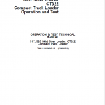 John Deere CT322 Compact Loader Repair Technical Manual - Image 2