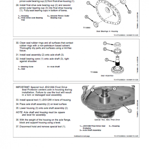 John Deere 450J, 550J, 650J Crawler Dozer Technical Manual (SN. before 141666) - Image 3