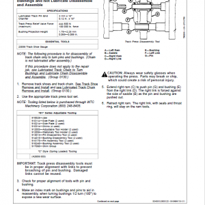 John Deere 450K, 550K, 650K Crawler Dozer Technical Manual (SN. from F304771) - Image 3