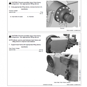 John Deere 1050K Crawler Dozer Technical Manual (SN. from C268234 - C318801) - Image 5