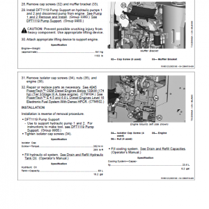 John Deere 130G, 130GLC Excavator Technical Manual (SN. D040001-) - Image 5