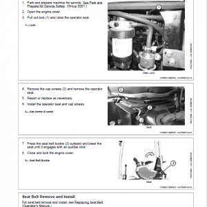 John Deere E18ZS Excavator Repair Technical Manual (SN. D016000 - ) - Image 3