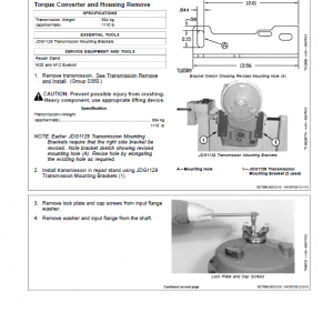 John Deere 444K 4WD Loader Engine 4045HDW54 T3 Technical Manual (SN. 642101 - 670307) - Image 5