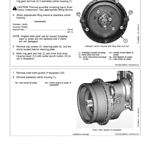 John Deere 750J-II Crawler Dozer Technical Manual (SN. from D000001 - D306890) - Image 4