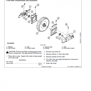 John Deere 755D Crawler Loader Technical Manual (TM2366 and TM2367) - Image 4