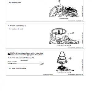 John Deere 260E and 310E Articulated Dump Truck Technical Manual (SN. from D677827) - Image 4