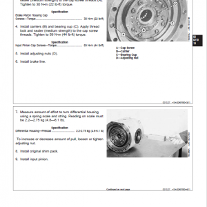 John Deere 244E Loader Repair Technical Manual - Image 4