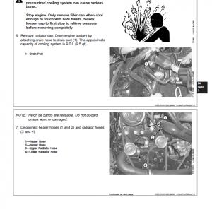 John Deere 304H Loader Repair Technical Manual - Image 4