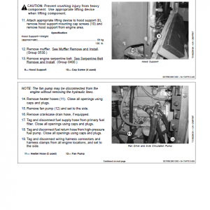 John Deere 444K 4WD Loader Engine 4045HDW54 T3 Technical Manual (SN. 642101 - 670307) - Image 3