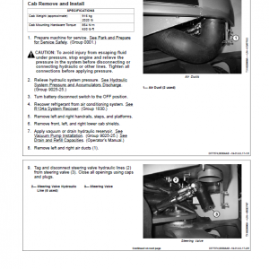 John Deere 444K 4WD Loader Engine 4045HDW56 iT4 Technical Manual (SN. 642101 - 670307) - Image 3