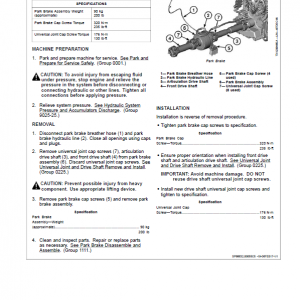 John Deere 844K-II 4WD Loader Technical Manual (SN. from D677782) - Image 4