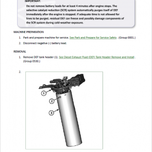 John Deere 624K-II 4WD Loader Technical Manual (SN. from F677549) - Image 4