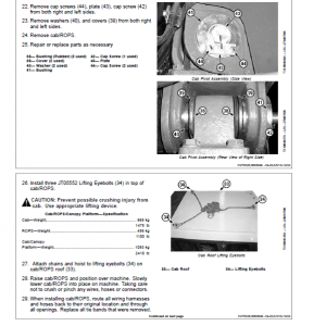 John Deere 605C Crawler Loader Technical Manual (TM2353 and TM2354) - Image 4